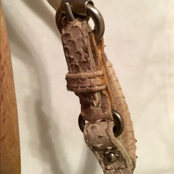 Christian Dior Python sling-back platform heels - Picture 7 of 8